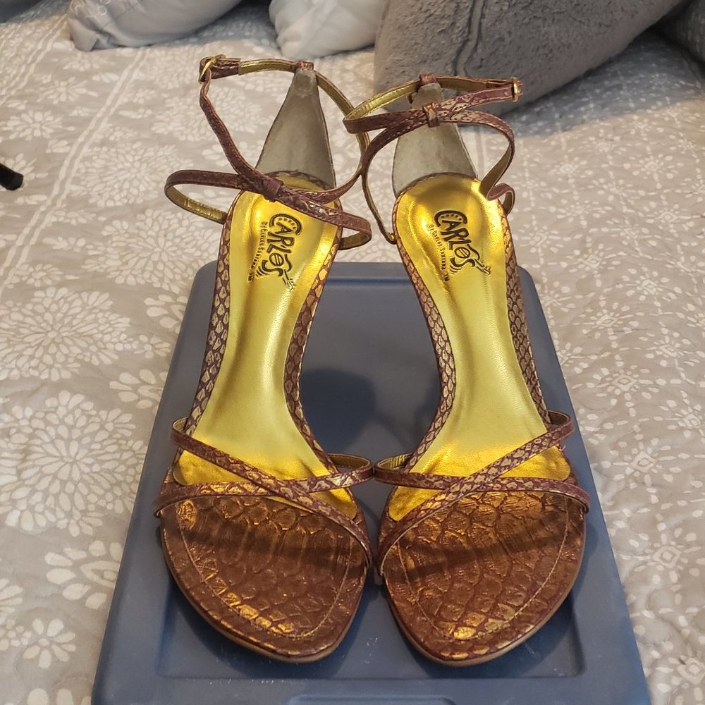 Carlos Santana Trust Strappy Heel 8 1/2